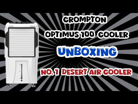 Unboxing The Crompton Optimus 100 Cooler: Stay Cool With Optimus Air Coolers!