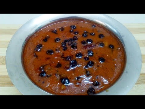 கல்யாண வீட்டு வத்தகுழம்பு | Manathakkali Vatha Kulambu in Tamil | Vatha Kulambu Recipe in Tamil