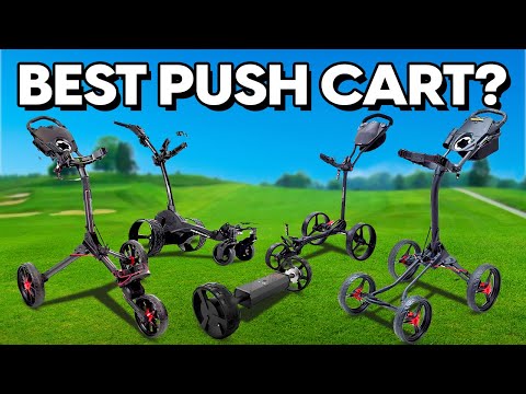 Top 9 BEST Golf Push Carts of 2024