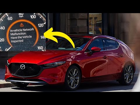 “In-vehicle network malfunction” Warning in Mazda