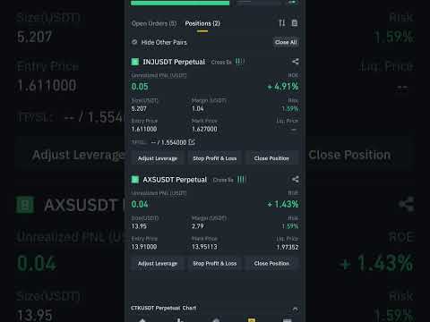 my binance future trading traning 🥰