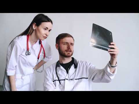 Reviewing an Xray | Copyright Free Video Footage