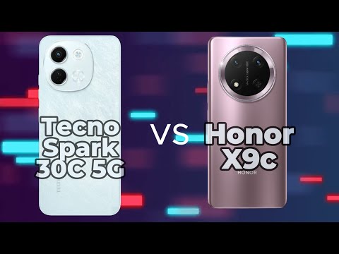 Tecno Spark 30C 5G vs Honor X9c comparison