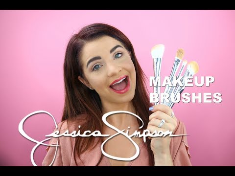 JESSICA SIMSON BRUSH COLLECTION/BEAUTY FIEND REVIEW | APPLICATION