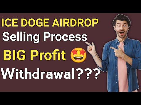 Ice doge airdrop sell kaise kare || Ice doge airdrop selling Process || Ice doge airdrop Withdrawal