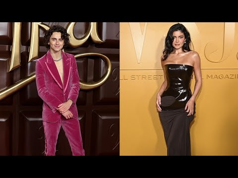 Kylie Jenner Supports Timothée Chalamet During Date Night at 'A Complete Unknown' Premiere