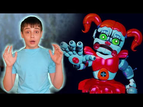 САМЫЙ СТРАШНЫЙ АНИМАТРОНИК 5 серия FNAF 9