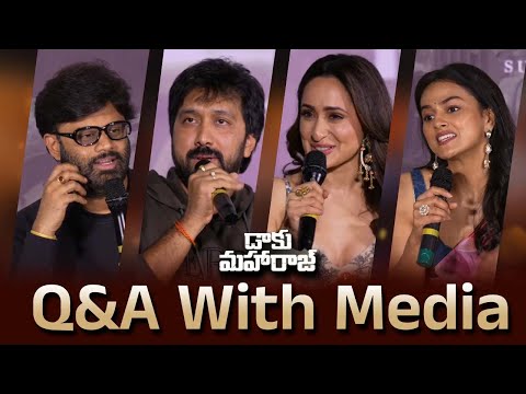 Q&A With Media @ Daaku Maharaaj Press Conference | Nandamuri Balakrishna | Bobby Kolli | Thaman S