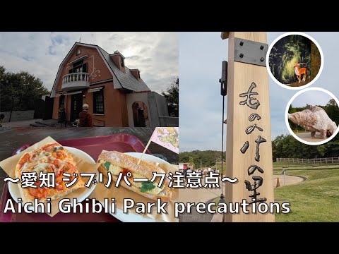 [Aichi] Here are some things to keep in mind when visiting Ghibli Park! ︎