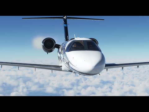 Storm Chasing in MSFS - WorkingTitle Citation CJ4 with PilotEdge Online ATC (LAS-OGD)