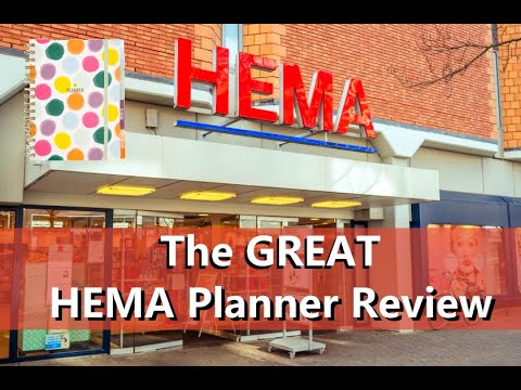 The Great HEMA Planner Review