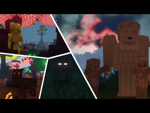 Super Spooky Minecraft Halloween mods! 🦇🕯️