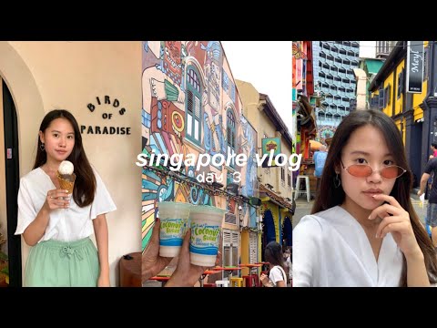 singapore vlog (day 3)| haji lane🎨| night safari 🐻| yummy eats😋