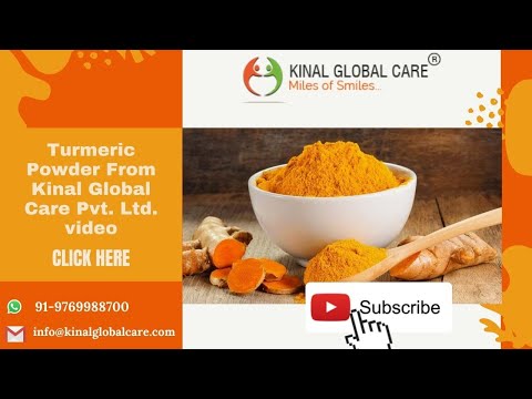 Turmeric Powder From Kinal Global Care Pvt. Ltd.