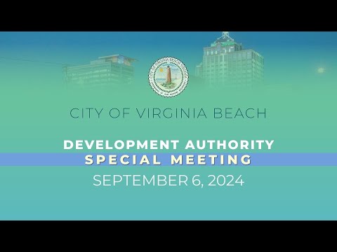 Virginia Beach Development Authority Special - 09/06/2024