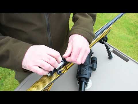 Fitting a 20 M.O.A. Britannia Scope Rail to a CZ455 Rimfire