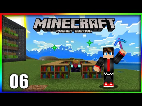 FIZ UMA MESA DE ENCANTAMENTO!! - MINECRAFT SURVIVAL 1.19 #6 ( MINECRAFT BEDROCK )