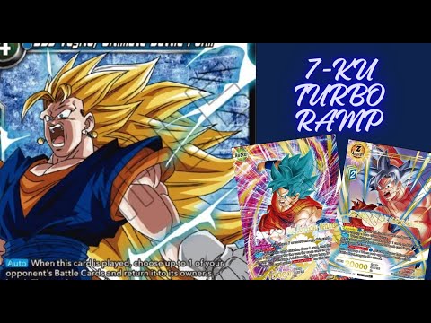 The most underrated Blue deck?? : Turbo Ramp with Seven-ku!! DBS Masters Deck Profile