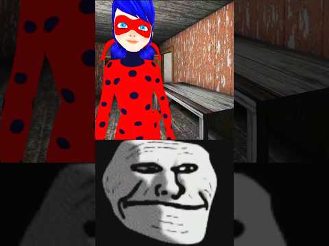 Ladybug granny 😱 trollface edit #granny #edit #youtubeshorts 👽#viralvideo 👽