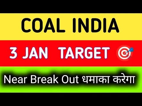 COAL INDIA SHARE BREAKOUT | COAL INDIA SHARE LATEST NEWS | COAL INDIA SHARE PRICE TARGET