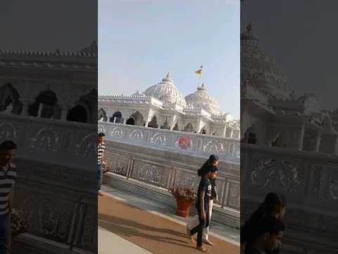 Bhakti Dham Mandir #prayagraj #bhakti #krishna #radheradhe #vrindavan #shortvideo #trending #temple