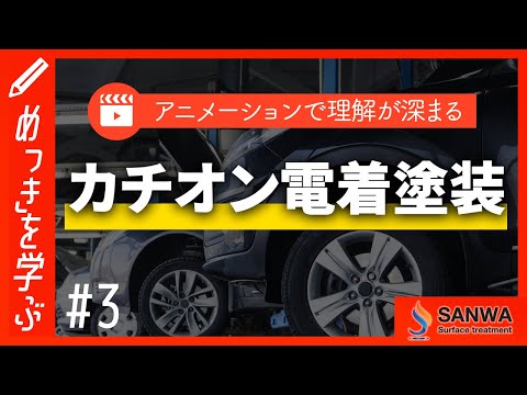 【めっきを学ぶ#3】カチオン電着塗装の基礎