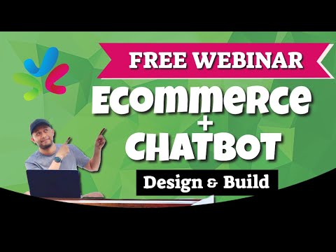 Design and Build an Ecommerce Store + Promote Using Messenger Chatbot