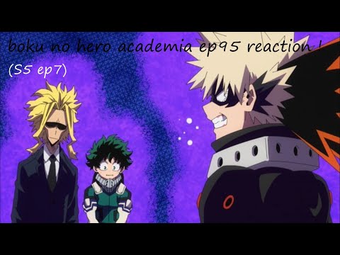 YEA GOT COVID SON~boku no hero academia ep95 reaction ! (s5 ep7) ft. a stinky goblin