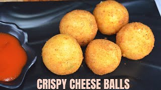 Crispy Potato Cheese balls recipe | Cheese balls