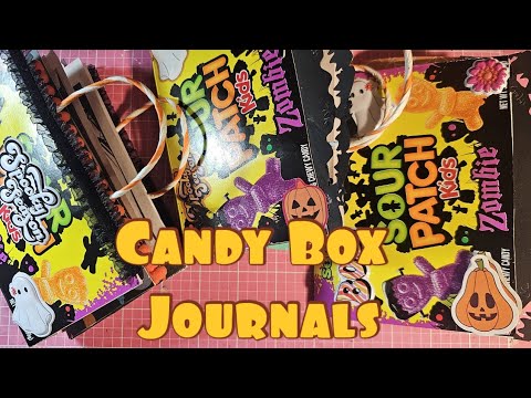 Halloween Candy Box Junk Journals