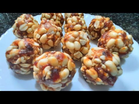 Peanut laddu/Peanut laddu with dates/palli laddu with khajur/palli laddu/healthy laddu/instant laddu