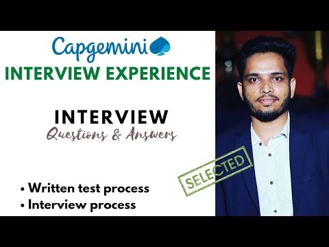 Cap Gemini latest interview experience 2022 | Cap Gemini interview question & answer | fresher jobs