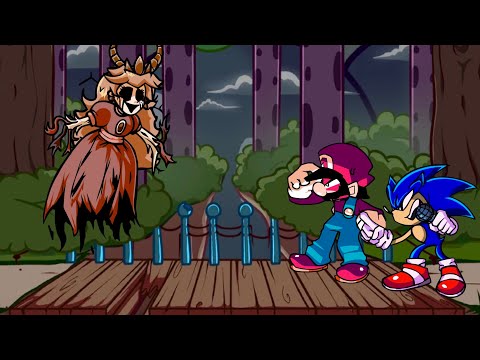 FNF Dark Forest But Mario And Sonic Duet