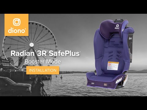 Radian® 3R SafePlus™ | All-in-One Convertible Car Seat | Booster Mode Installation | 2023-Present