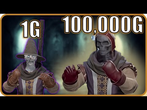 1G vs 100,000G Wizard Kit | Dark & Darker Early Acess