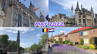 EU Vlog| 玩爆荷蘭比利時🇳🇱🇧🇪！發現好多隱藏景點～| Adventure in the Netherlands and Belgium