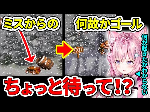 【スーパードンキーコング】ミラクルショットで偶然ショートカットを発見するこより【博衣こより/ホロライブ切り抜き】