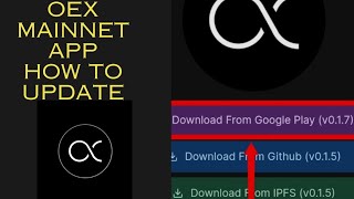 How to update your OEX app to mainnet