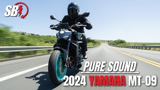 2024 Yamaha MT-09 PURE SOUND 🏍️ 🔊 #yamaha #mt09 #puresound