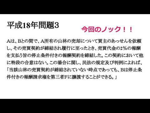 出たとこ勝負　民法等　NO.1-5　ガンガンノック！！　榊原宅建士試験合格塾