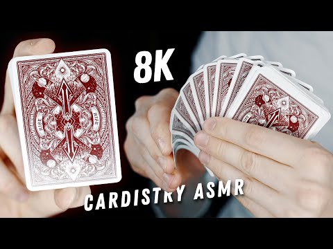 CARDISTRY ASMR 15: Stunningly Sharp Shuffling in Extravagant 8K