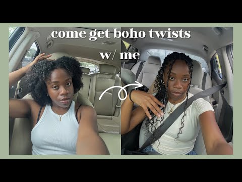 Getting Boho Twists | #bohotwists #islandtwists #protectivestyles #backtoschool #hairstyles