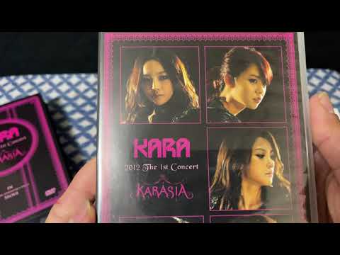 Kara 2012 The 1st Concert Karasia In Olympic Gymnastics Arena Soul DVD (Japan Edition) Unboxing