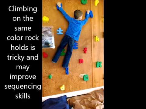 THERAPEUTIC ACTIVITIES USING ATOMIK CLIMBING HOLDS