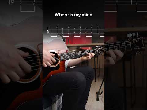 (Pixies) Where is my mind - Acoustic Guitar