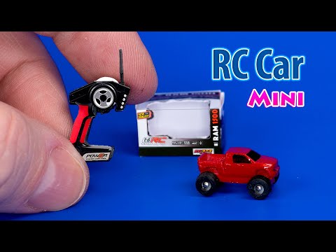 Mini RC Car 2022 Dodge Ram 1500 Remote Control Car box for DollHouse