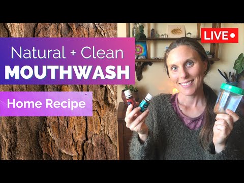 Natural Mouthwash Recipe (make at home)