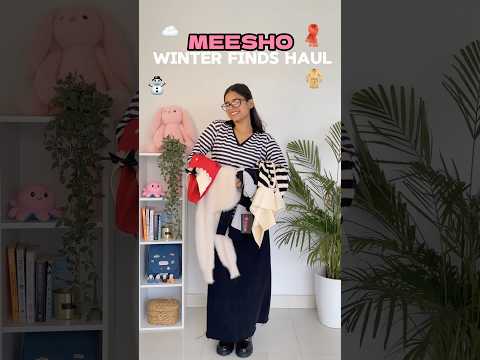 Meesho Winter wear Haul ⛄️🥶 #shorts #meesho #meeshohaul #meeshofinds #meeshowinterhaul #sweater