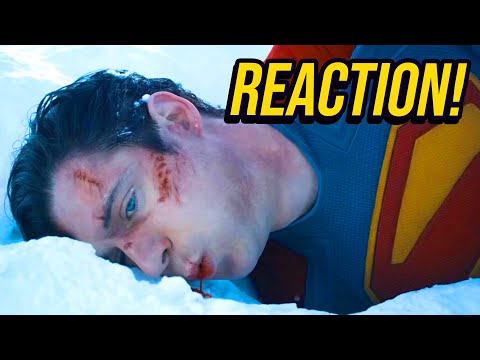 Superman Trailer Reaction!