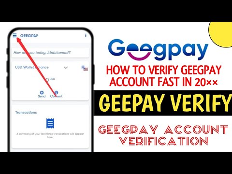 How to verify geegpay account || Receive money online with Geegpay